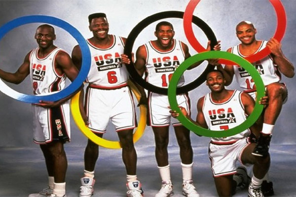 كانت كرة السلة علامة فارقة في دورة برشلونة الاولمبية عام 1992