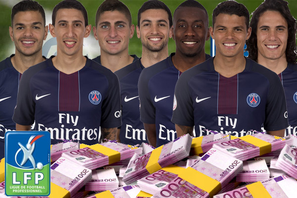 7 لاعبين من باريس سان جرمان يتصدرون قائمة الأعلى دخلًا في الدوري الفرنسي