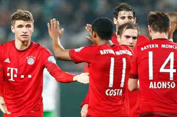 هدف كوستا يضع بايرن في ربع نهائي كأس ألمانيا