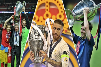 ريال مدريد يتصدر ترتيب الأندية الأوروبية في تاريخ دوري أبطال أوروبا