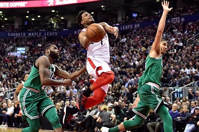 تورونتو يتجه لحسم صدارة المنطقة الشرقية في الـ NBA
