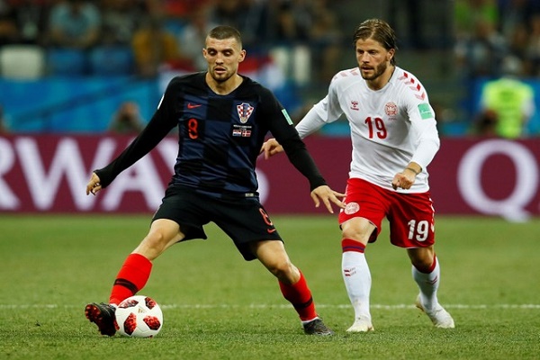 كرواتيا والدنمارك إلى الوقت الاضافي بعد التعادل 1-1