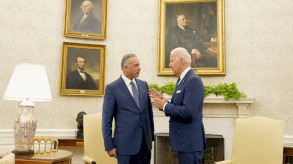 بايدن للكاظمي: بلدكم بحاجة لخارطة طريق تُنهي أزمته السياسية