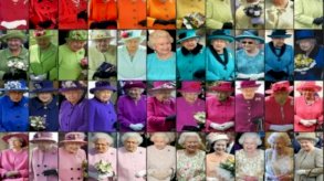 الألوان طبعت إطلالات الملكة إليزابيث الثانية على مر عقود