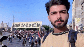 بغداد: السجن لناشط هاجم 