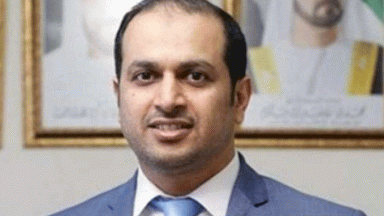 صورة من تويتر لسفير الإمارات المعتمد في لبنان حمد الشامسي