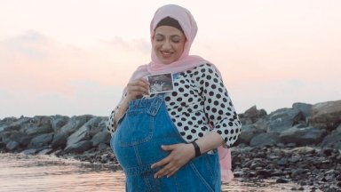 BBC كانت سلمى تشعر بخوف و قلق طوال فترة حملها و بعد ولادتها بسبب 