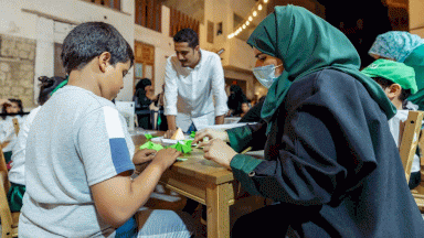 المعهد الملكي للفنون التقليدية يُعزّز الأنشطة التقليدية في اليوم الوطني السعودي