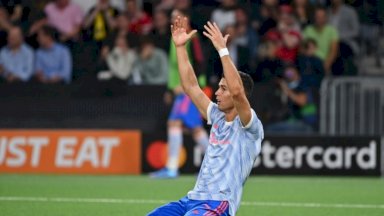 رونالدو سجّل ثلاثة أهداف في مباراتين مع مانشستر يونايتد بعد عودته إلى أولد ترافورد.