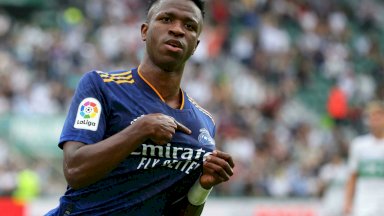 فينيسيوس جونيور سجّل هدفين في فوز ريال مدريد 2-1 على إلتشي يوم السبت في 30 تشرين الأول/ أكتوبر 2021.