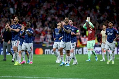 دوري أبطال أوروبا: تعادل أتلتيكو مدريد وأرسنال 1-1 في ذهاب نصف النهائي