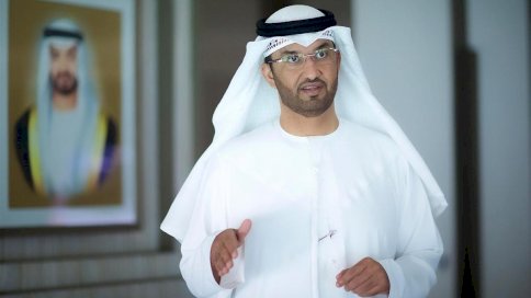 الدكتور سلطان بن أحمد الجابر، وزير الصناعة والتكنولوجيا المتقدمة المبعوث الخاص لدولة الإمارات للتغير المناخي