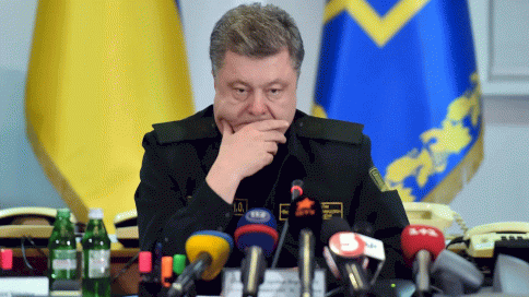 صور أرشيفية للرئيس الأوكراني بيترو بوروشينكو في كييف. 15 فبراير(شباط) 2015