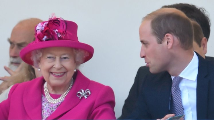 Prince William says his grandmother “was with him in the happiest and saddest moments”