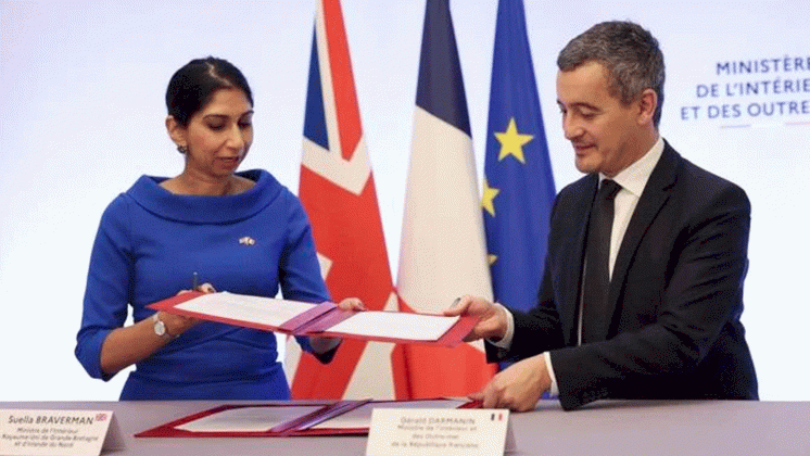 Accord franco-britannique pour lutter contre l’immigration clandestine