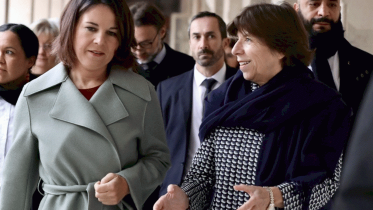 Les ministres des affaires étrangères de la France et de l’Allemagne soulignent leurs efforts pour surmonter les divergences