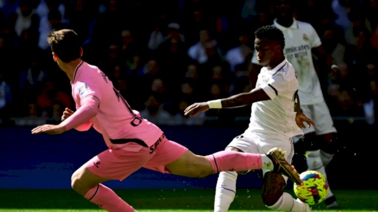 Spanish Championship: Vinicius leads Real Madrid to temporarily close the gap with Barcelona